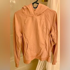 Lululemon scuba hoodie- size 10- pink pastel